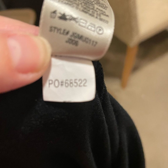 Juicy Couture Exaggerated Ruffle Crochet Shirt Sleeve Black Dress Small … - Picture 12 of 14